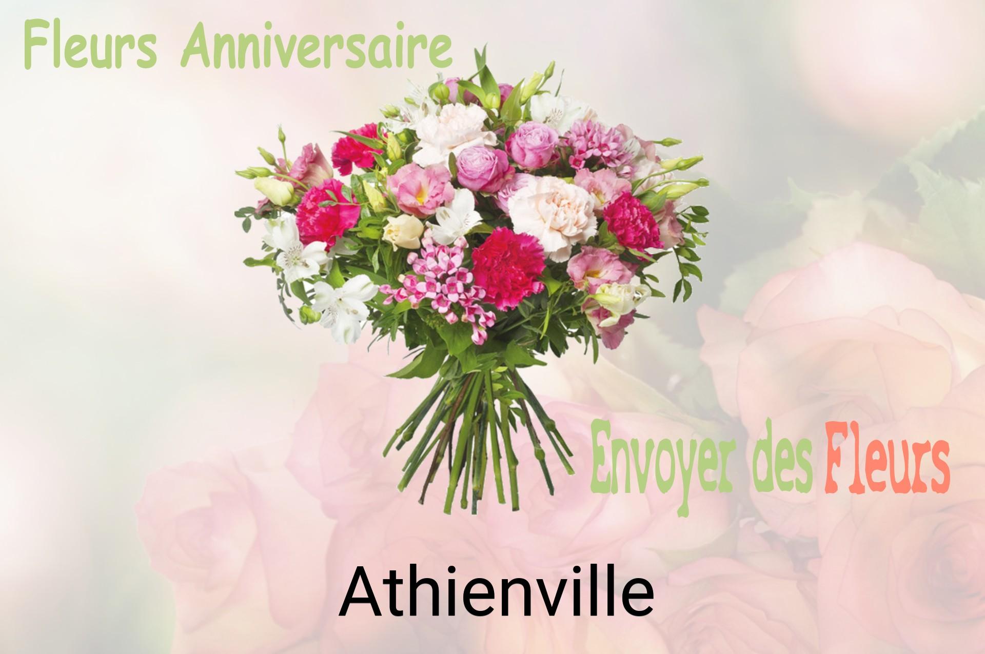 Bouquet de fleurs d’anniversaire livré à Athienville