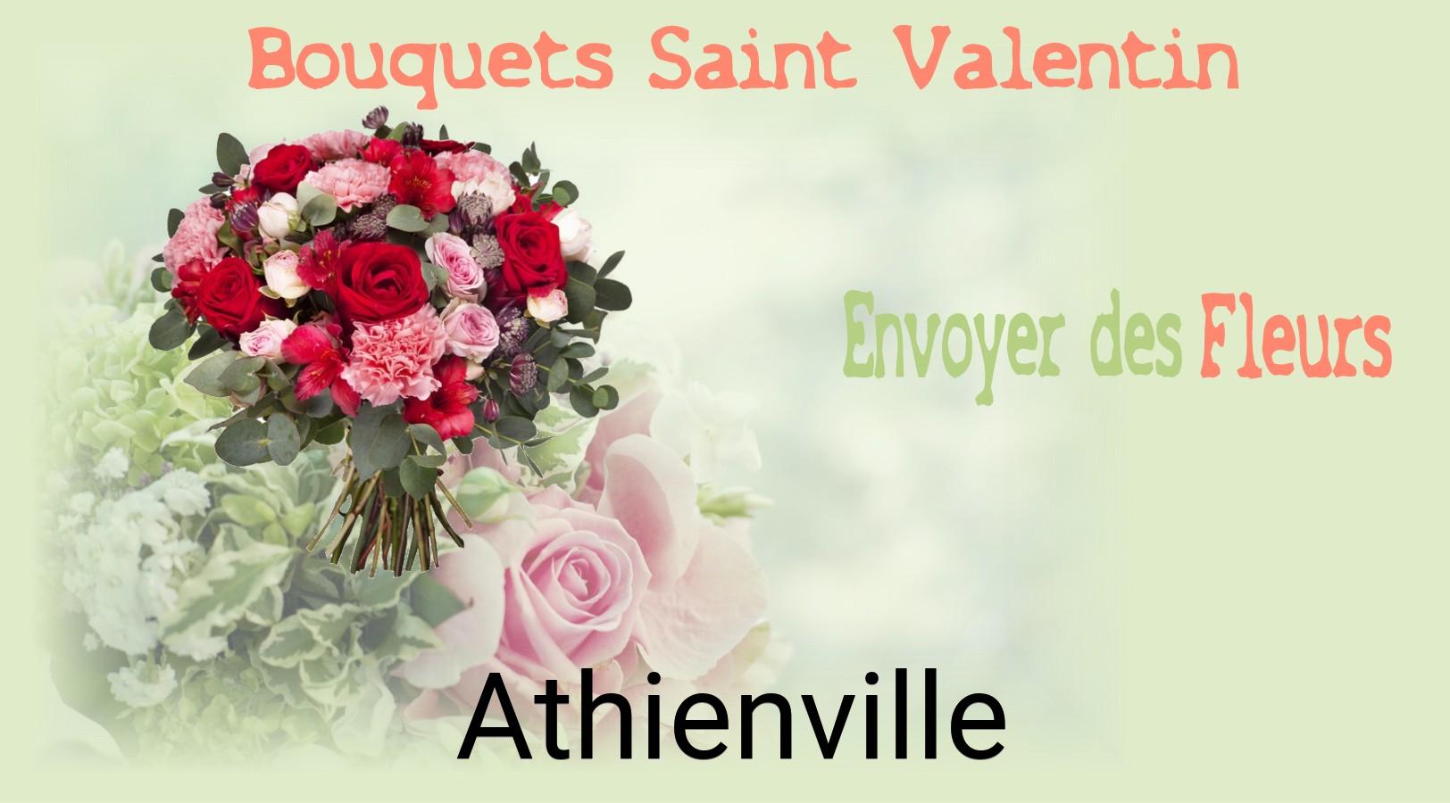Roses de Saint-Valentin livrées à Athienville
